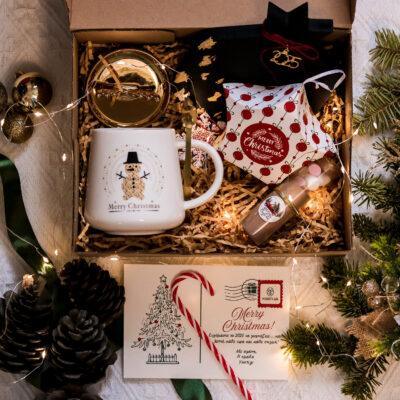 Christmas gift Box "Dreaming of a white Christmas" - Image 1