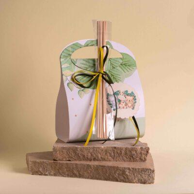 Μπομπονιέρα βάπτισης αρωματικό χώρου με θέμα τα ζωάκια της Ζούγκλας - Image 1