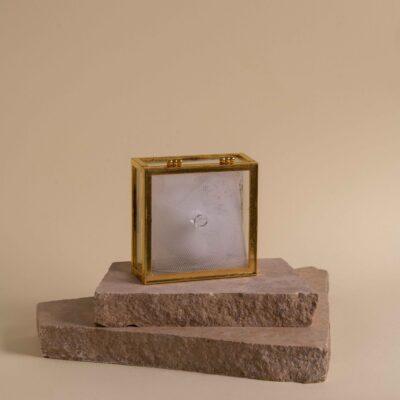 Μπομπονιέρα μπιζουτιέρα χρυσή - Image 2